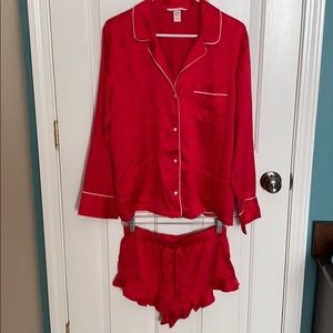 Victoria Secret Silk Pajama Set
